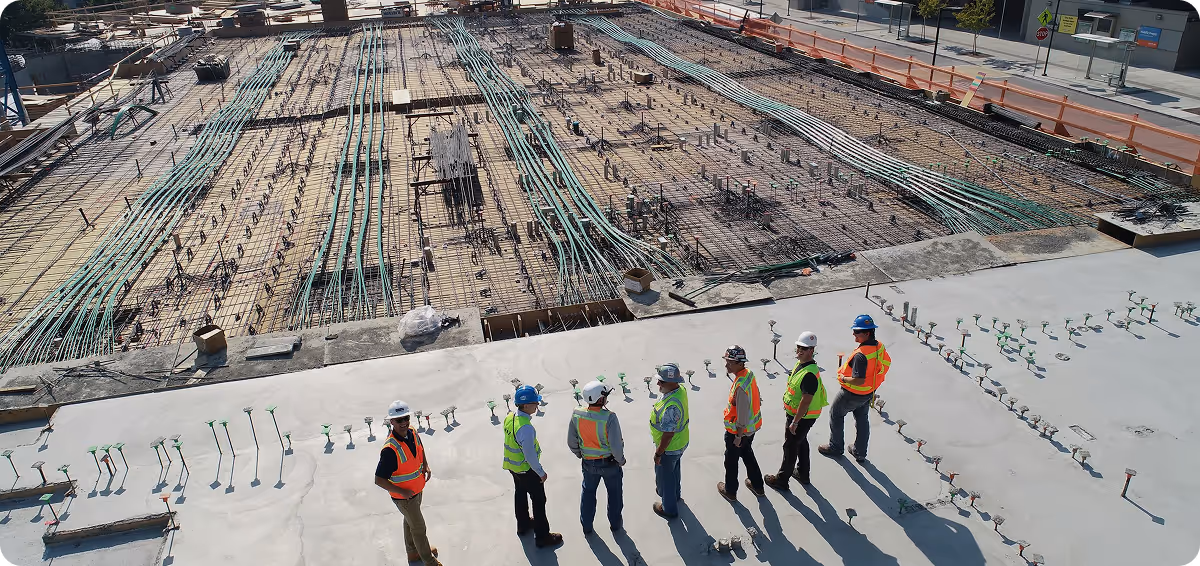 Boon AI takeoff workspace showing automated quantity extraction from construction drawings